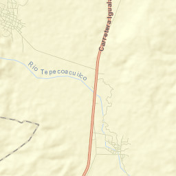 Tecuexcontitlán (Tecoescontitlán) Street Map