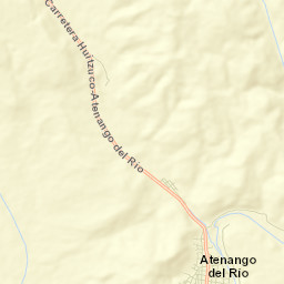 Atenango del Río Street Map