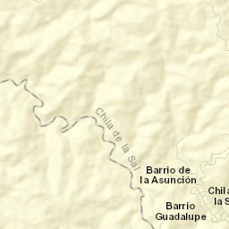 Chila de la Sal Street Map