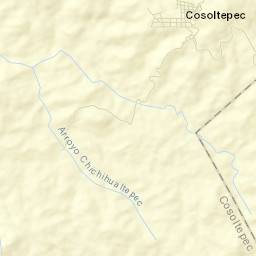 Cosoltepec Street Map
