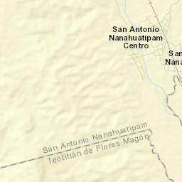 Nanahuatípam Street Map