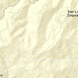 San Lucas Zoquiápam Street Map