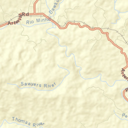 Crooked River Street Map
