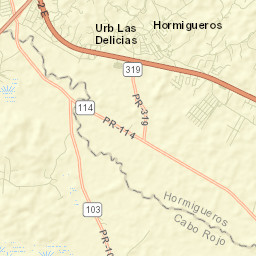 Hormigueros Municipio Street Map