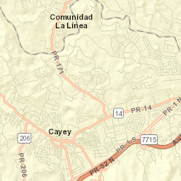 Parcelas Nuevas Street Map