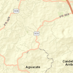 Candelero Arriba Street Map