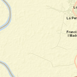 Villa la Venta Street Map