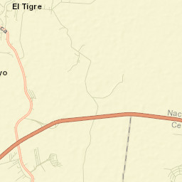 El Tigre Street Map