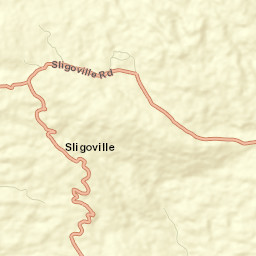 Sligoville Street Map