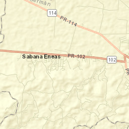 Sabana Eneas Street Map