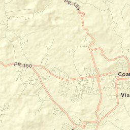 Coamo Street Map