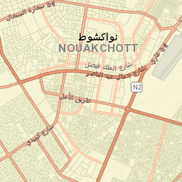 Riyad Street Map
