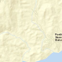 Nuevo Balsas Street Map