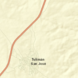 Tulimán Street Map