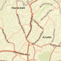 Havendale Street Map