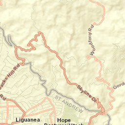 Hope Pastures/ UTECH Street Map