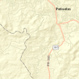 Peñuelas Street Map