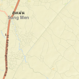 Amphoe Sung Men Street Map