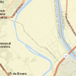 Guacamayas Street Map