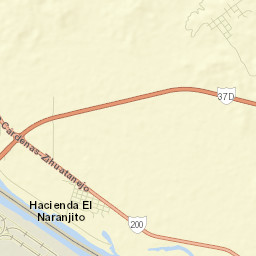 El Naranjito Street Map