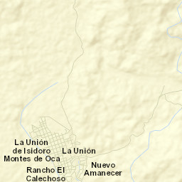 La Unión Street Map