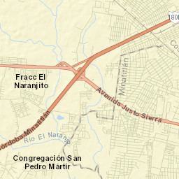 El Naranjito Street Map