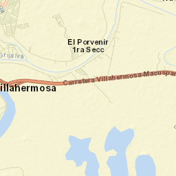 La Manga 2da. Sección (El Jobal) Street Map