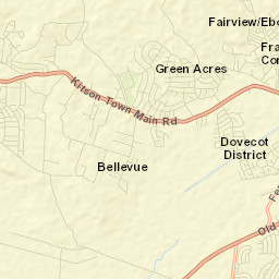 St. John's West Street Map