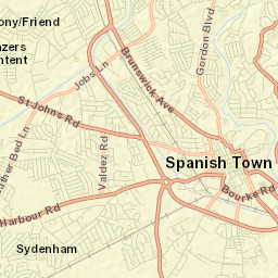 Greendale Street Map
