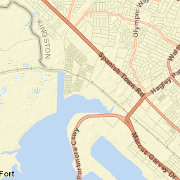 Delacree Park/ Union Gardens Street Map