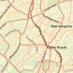 Trafalgar Park Street Map