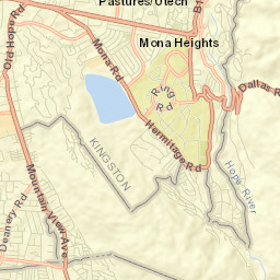 August Town Street Map