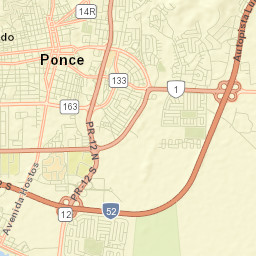 Ponce Street Map