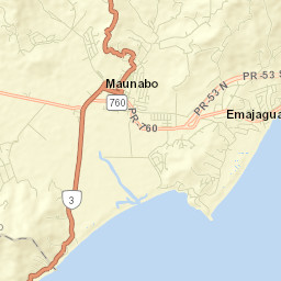 Maunabo Street Map