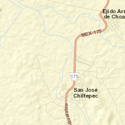 Arroyo Choápam Street Map