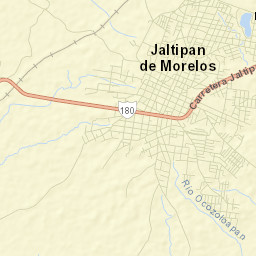 Jáltipan de Morelos Street Map