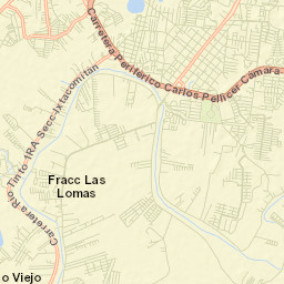 Río Viejo Primera Sección Street Map