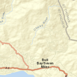 Bull Bay/ Seven Mile Street Map
