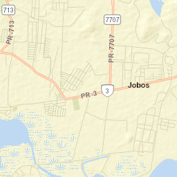 Jobos Street Map