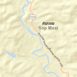 Amphoe Sop Moei Street Map