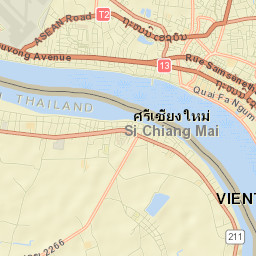 Si Chiang Mai Street Map