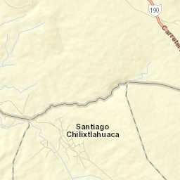 Santiago Chilixtlahuaca Street Map