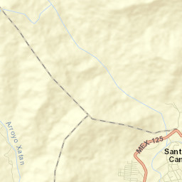 Santa María Camotlán Street Map