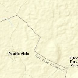 Pueblo Viejo Street Map