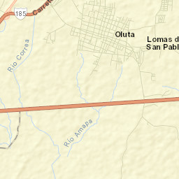 Oluta Street Map