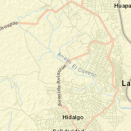 Las Choapas Street Map