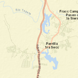 Parilla Street Map