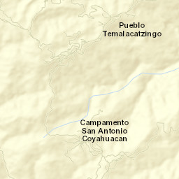 San Antonio Coyahuacán Street Map