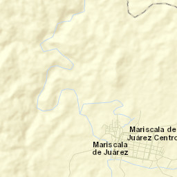 Mariscala de Juárez Street Map