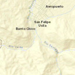San Felipe Usila Street Map